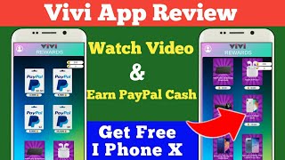 Vivi App Review | New PayPal Earning App 2020 | Watch Video And Earn PayPal Cash 2020 screenshot 1