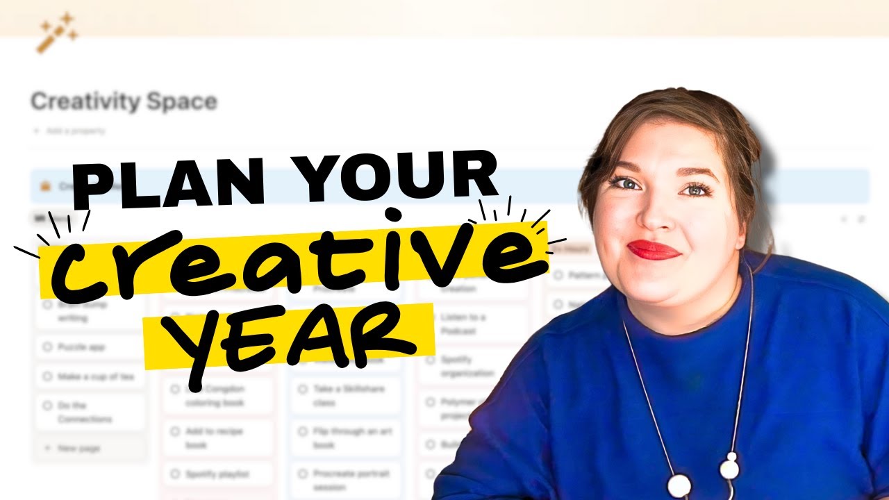 How to STAY CREATIVE all year (not just in January) - YouTube
