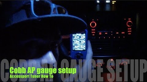 Cobb AP gauge setup