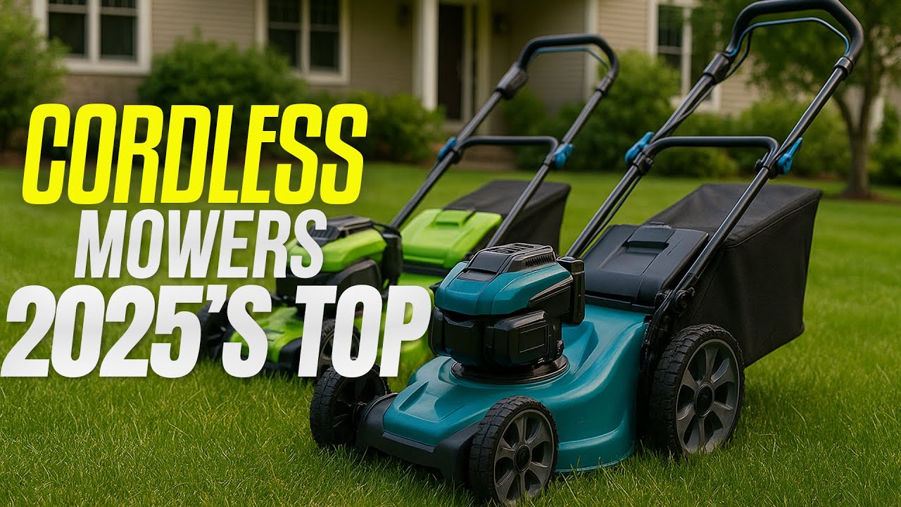 🔋 Best Cordless Lawn Mowers 2025: Top 5 Battery Beasts for a Perfect ...