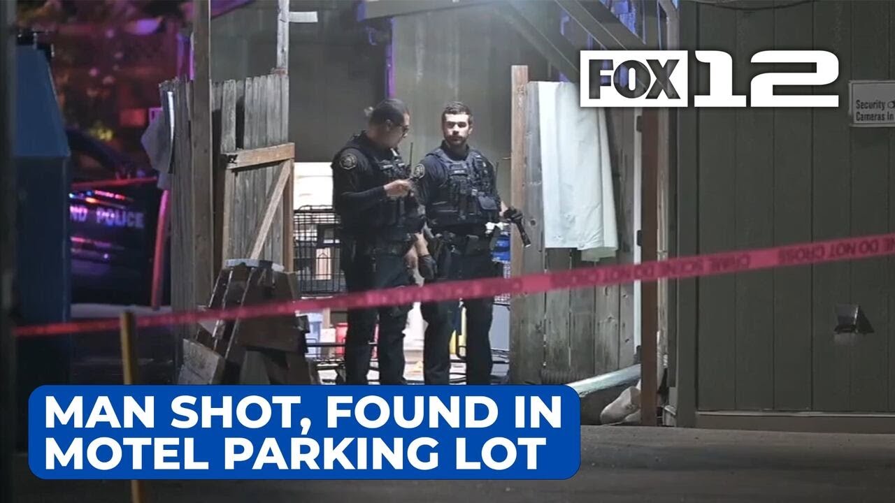 Man shot dead, found in NE Portland motel parking lot - YouTube