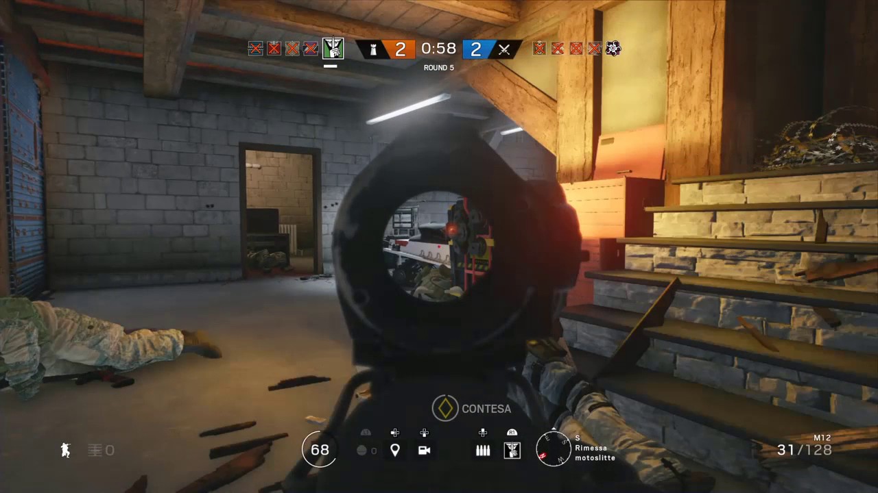 1 vs 4 CAVEIRA CLUTCH RAINBOW 6 SIEGE - YouTube
