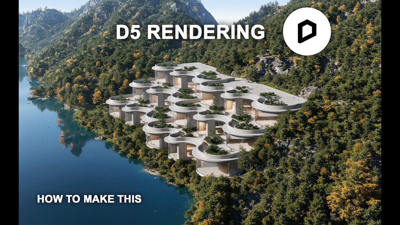 Sketchup+D5 Render Full Beginner Tutorial - YouTube