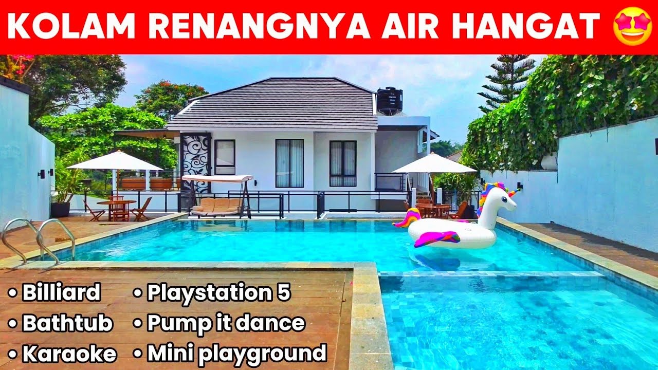 VILLA BARU DI BOGOR‼️ ANTI BUKA TUTUP JALUR PUNCAK Villa Michiko Bogor 