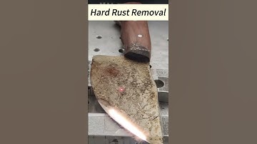 Hard Rust Removal🌟/WhatsApp: +8618856420577 #lasercleaning #cleaning