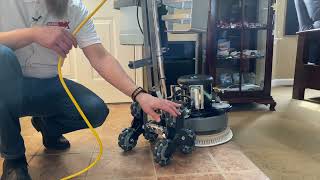 Stair Climbing Wheels - Minimax Carpet Machines