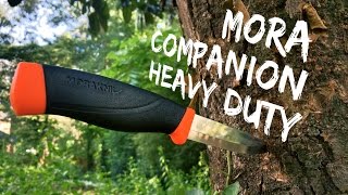 Morakniv Heavy Duty Companion- How great is it? by KimLoRed Gladiator 2,775 views 7 years ago 5 minutes, 22 seconds