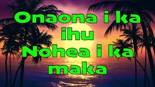 Lei Ho'oheno Karaoke   Weldon Kekauoha