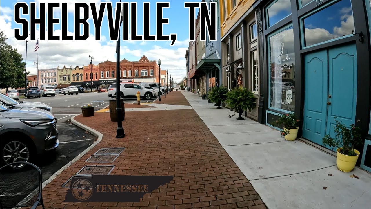 Exploring SHELBYVILLE, TENNESSEE: Walking Tour