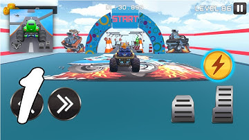 SuperHero Car Stunt Race City Gameplay Walkthrough #1 (Android, IOS)