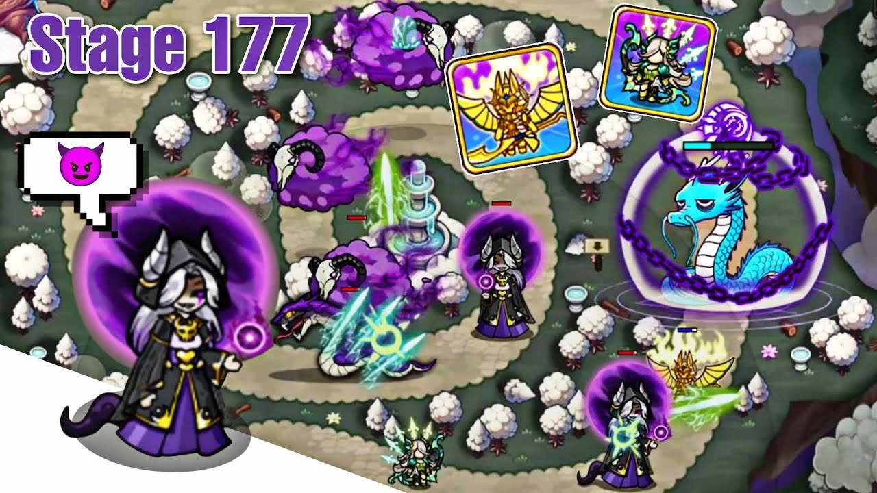 Stage 177 Không nạp (F2P), tôi không nạp, hình như thế! | Gold Tower Defence | Snow