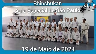 Aula Especial Karate Shinshukan São Paulo- maio 2024