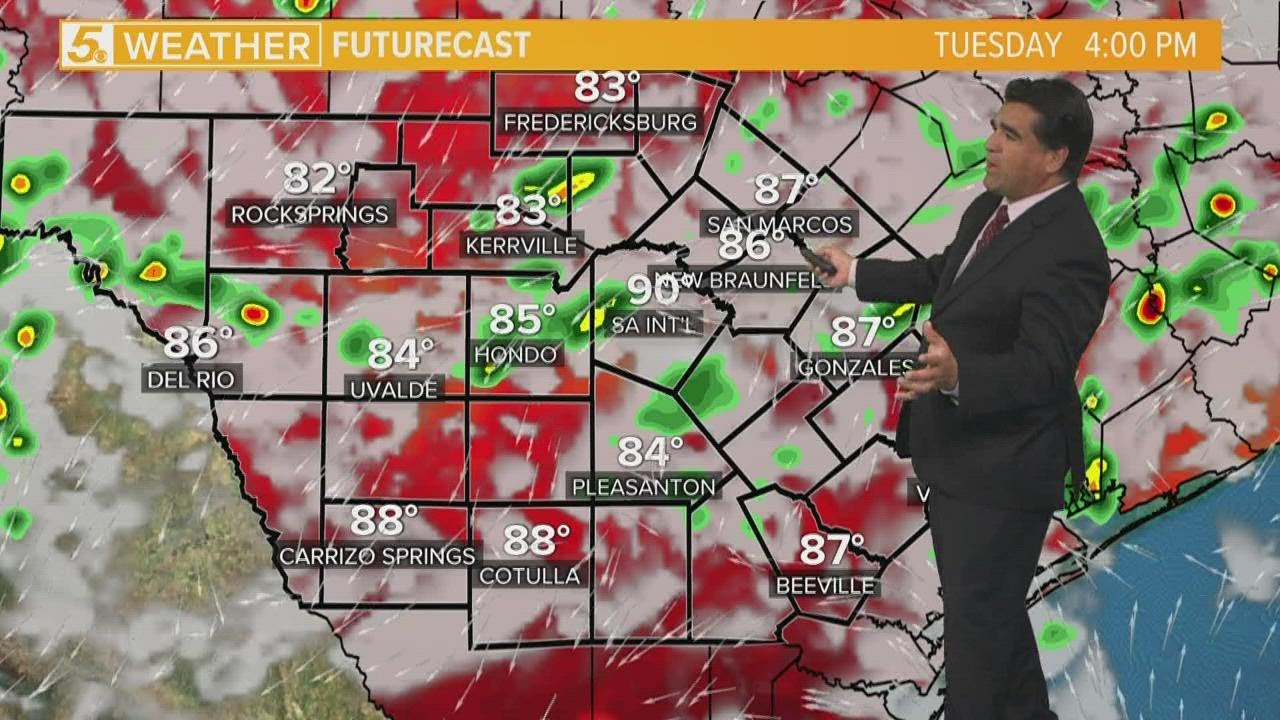 Flash Flood Watch in effect, rainy Tuesday - YouTube