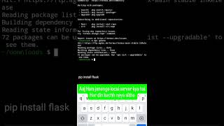 local server Kya hota hai ham janenge termux ke andar 💻