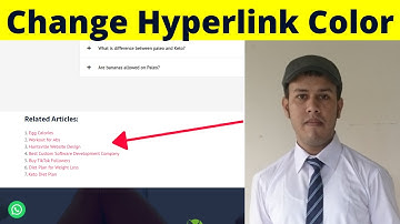How To Change Hyperlink Color In WordPress Elementor | Change Link Colors In 2023