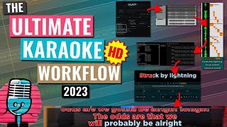 The Best Way to Make Karaoke in 2023 - With HD Graphics!  (Full walkthrough)