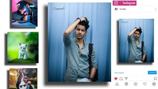 Shadow Behind The Image l Instagram 3d Shadow Photo Editing l Picsart Photo Editing Tutorial 🔥 screenshot 5