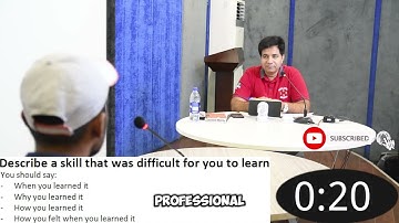 IELTS Cue Card - Describe A Skill That Was Difficult For You To Learn
