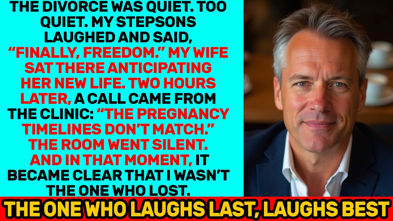 The Divorce Was Quiet — My Stepsons Laughed Until the Clinic Called