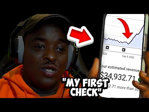 How i Spent My FIRST YouTube Check..**THE KEY TO YOUTUBE**