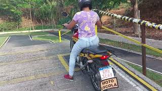 treinamento de moto