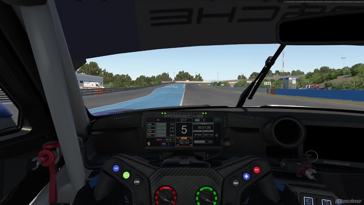 iRacing Circuito de Jerez - Moto Porsche 911 GT3 R (992) (Dry) Track Guide (Hotlap + Telemetry)