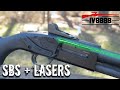 Shotguns  laser beams  crimson trace ls250 lasersaddle