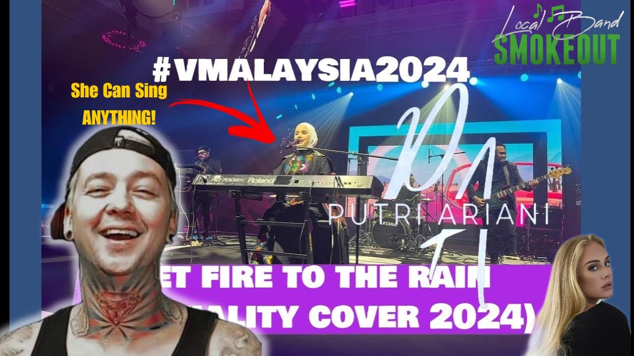 Putri Ariani - Set Fire to the Rain ( Reaction / Review ) LIVE PERFORMANCE ADELE COVER