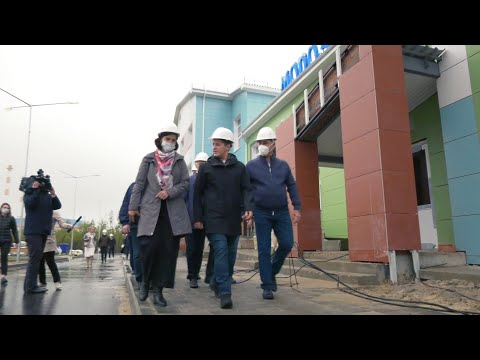 Губернатор Ямала Дмитрий Артюхов продолжает свою поездку по дорогам округа