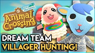 Dream Team Villager Hunting In Animal Crossing New Horizons