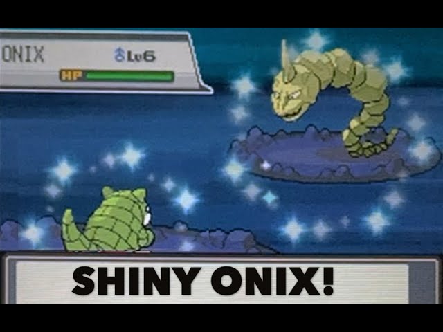 Cute Charm Glitch HeartGold Episode 4 - Union Cave and Shiny Onix Pokemon  Hunt! 