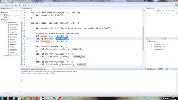 Java | Einfacher Taschenrechner mit Eingabe