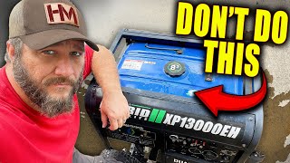 This Will Destroy Your Emergency Generator! Don't Make This Mistake