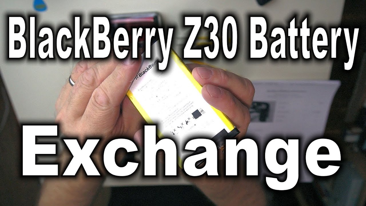 Update BlackBerry Z30 Battery Exchange