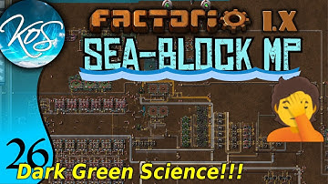 Factorio Seablock 26 - FINALLY OPTIMIZED BIOME PLANNER SCIENCE!! | MP with Mathias