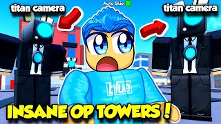 I Got INSANE ROBUX TOWERS In Toilet Tower Defense TO WIN!