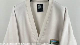 CHALLENGER / CLASSIC FLEECE CARDIGAN -Olive-