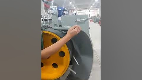 VPS-SC paper stick machine operate video step 5 - the step of start running each time with dryer