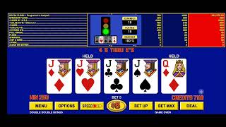 #71 Practice Double Double Bonus Poker - Quads gone wild! screenshot 4