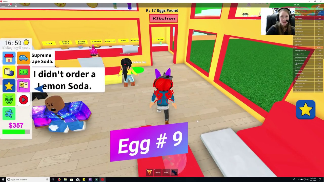 egg hunt in miss homestore roblox