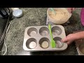 MUFFINS/MAGDALENAS DE PLATANO CON NUEZ ESPONJOSAS SUABES Y DELICIOSAS