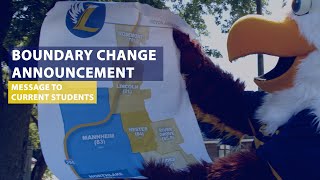 Boundary Change Announcement - Message To Current Students