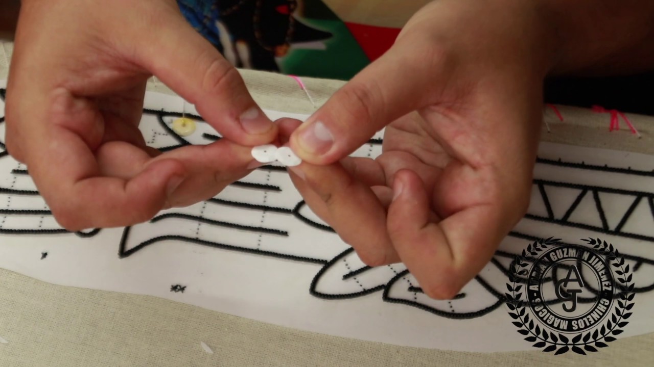 Bordado con lentejuela, parte I