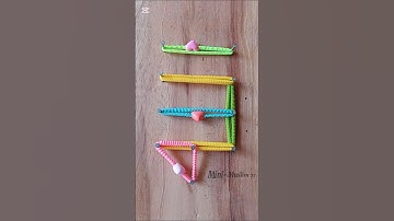 Allah name beautiful rubber bands art 😍🕋 #shorts #minimuslim