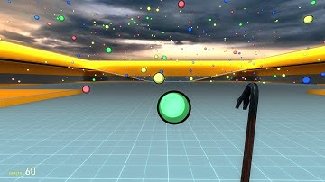 Gmod 13 physics test, bouncy balls, render 1080P 60FPS (Update 35)