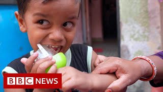 Using ice to battle India's heat - BBC News