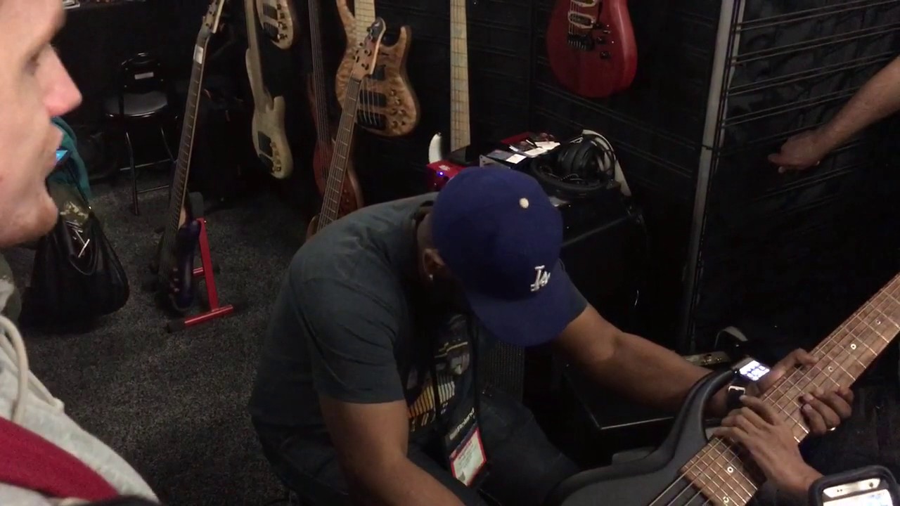 NAMM 2017 MTD Booth with Andrew Gouché