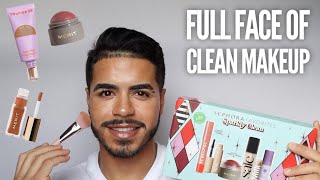 Full Face Of Clean Makeup Ft. Sephora Favorite Sparkly Clean Makeup Set