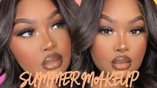 SUMMER MAKEUP| MAKEUP NO MAKEUP LOOK GLOW FROM WITHIN