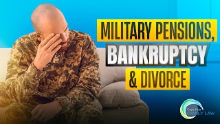 Shocking Verdict! Military Pensions in NC Court: Divorce & Bankruptcy Clash ⚖️💔🎖️